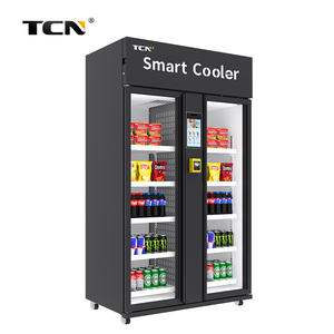 Máquina Expendedora Inteligente TCN AI para Alimentos Frescos, Bebidas y Snacks, Refrigerador con Tecnología <span class=keywords><strong>de</strong></span> Pago con Tarjeta para el Mercado Americano, 1074L - Product Image 3
