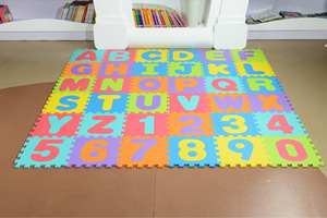 <span class=keywords><strong>Lettres</strong></span> <span class=keywords><strong>et</strong></span> <span class=keywords><strong>chiffres</strong></span> multicolores Casse-tête rampant pour tout-petits <span class=keywords><strong>Tapis</strong></span> de jeu doux <span class=keywords><strong>et</strong></span> durable pour enfants - Product Image 4