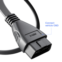 Câble d'extension pour lecteur de codes de diagnostic OBD2, connecteur 16 broches mâle-femelle pour véhicules