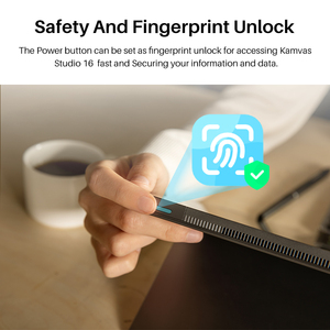 Huion Kamvas Studio 16 Tavoletta Grafica All-in-One da 15,8 Pollici, Computer Portatile Professionale per Disegno <span class=keywords><strong>con</strong></span> Penna Digitale - Product Image 6