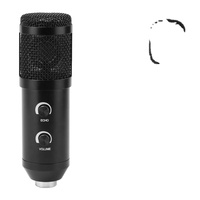 Microphone à condensateur de studio Bm 800, microphone Bm 800, carte son C1 et USB, enregistrement sur ordinateur de bureau pour YouTube et podcast