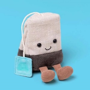 Jelly Catt Plush Doll British Limited New Interesting Soothing Doll Birthday Gift Plush Toy Teabag Tea Bag - Product Image 1