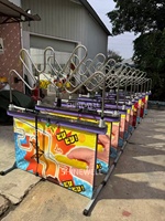 Jeu de défi en fil électrique SHINEWELL Factory Buzz Wire Hold on Challenge, jeu de carnaval en métal pour l'intérieur et l'extérieur, pour parcs d'aventure et centres commerciaux, adultes et enfants