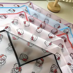뜨거운 판매 새로운 인기 작은 고양이 패턴 인쇄 디자이너 종이 방수 꽃 포장지 꽃 포장재