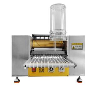 เครื่องทำเครปทุเรียนขนาด 8 นิ้ว 8.5 นิ้ว 9 นิ้ว 9.5 นิ้ว แบบกำหนดเองได้ เครื่องทำเอ้กสปริงโรลอัตโนมัติ เครื่องทำเค้กเลเยอร์มะม่วง - Product Image 1