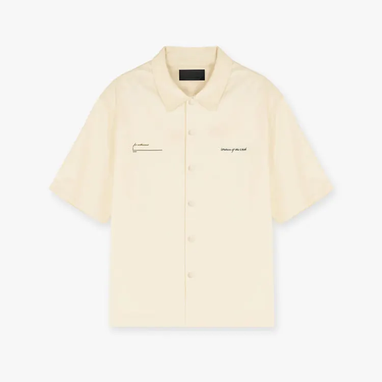 2022 OEM hochwertige benutzer definierte Shirt Sommer entspannte Passform Kurzarm Herren hemden