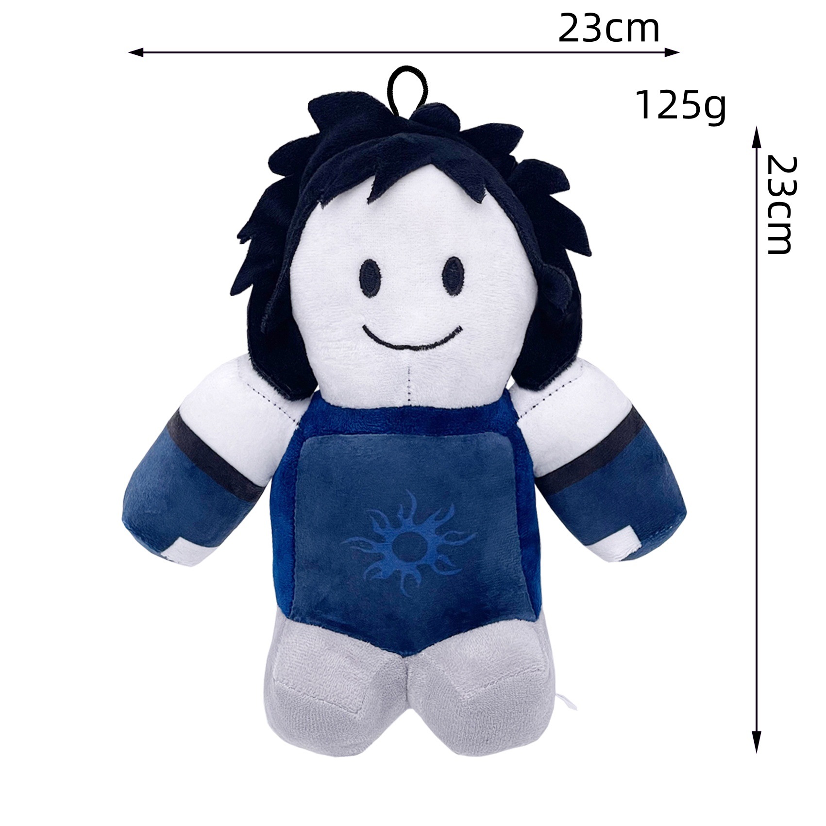 Gigante azul y blanco - producto terminado