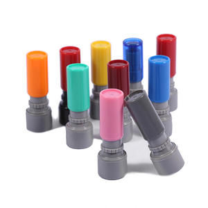 <span class=keywords><strong>HA</strong></span> Custom Logo Teacher Flash Stamps Sello de goma redondo de 12mm en 9 colores Hecho de plástico para uso en la oficina - Product Image 5