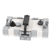 MOC4070 Série City : Modèle de hockey sur glace pour salon et salle de jeux, briques de construction éducatives DIY pour enfants