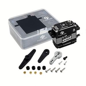 Motor Servo Micro Digital sin Núcleo con Engranaje Helicoidal y Potenciómetro Impermeable CLS4050RP de 50KG de Torque, Carcasa de Aluminio CNC, 6-8.4V para RC - Product Image 5