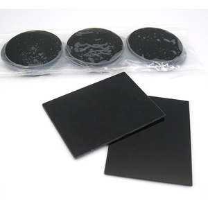Filtres optiques <span class=keywords><strong>UV</strong></span> en verre trempé Yangxin UVC 254nm YX Noir Plaque UG5 Transmittance >90% Garantie 1 an - Product Image 4