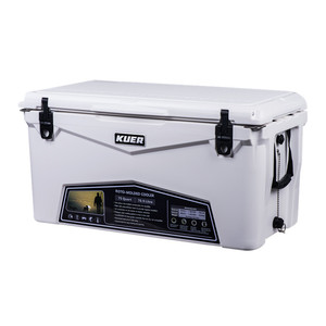 Glacière isotherme Kuer Roto Molded de 75 litres pour le camping, la pêche et les activités de plein air, avec une longue durée de conservation de la glace - Product Image 5