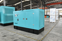 Groupe électrogène diesel silencieux 50kW 100kW 150kW 200kW, type cabine insonorisée, station d'alimentation de secours robuste, générateur électrique