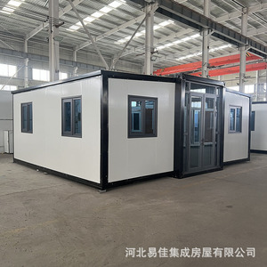 Asia \ u0027s Casas Móviles Expandibles Prefabricadas Residenciales Casa Micro Prefabricada Contenedor Plegable de 2 Dormitorios Villa de Lujo - Product Image 2