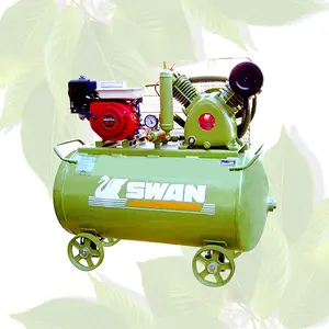 SWU-310 riemen getriebener öl freier Luft kompressor 18HP 13.5KW Diesel kolben luft kompressor