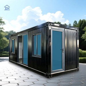 Fabricant de maisons préfabriquées en acier de luxe sur mesure, conteneurs assemblés, maisons mobiles préfabriquées - Product Image 1