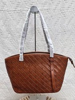Sac fourre-tout tissé tendance pour femme, sac à bandoulière portable, design vintage, sac à bandoulière tressé pour femme, sac à main décontracté pour tous les jours