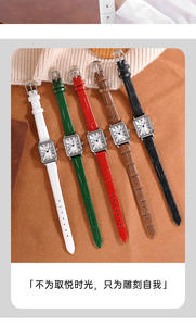 Relojes de Cuarzo de Lujo Personalizados de Diseño al por Mayor de Fábrica, Relojes de Estilo Vintage para Mujer - Product Image 5