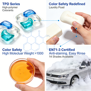 Colorant liquide polymère Tsing Tsing pour l'entretien de la maison et des vêtements, colorants lavables - Product Image 1