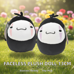 ขายส่งตุ๊กตาหน้าเรียบ 2 แบบ ขนาด 5 นิ้ว 13 ซม. ผ้าพลัฌนุ่มพิเศษ บรรจุใยฝ้าย PP เหมาะสำหรับเด็กอายุ 14 ปีขึ้นไป ใช้ในงานปาร์ตี้ - Product Image 2