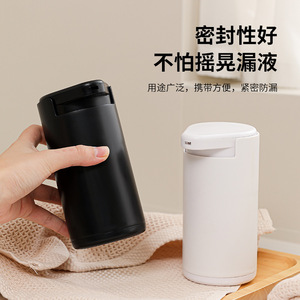 Hand <b>Press</b> Soap Dispenser Refillable Bottle For Kitchen Bathroom Use Convenient No <b>Drilling</b> Required - Product Image 4