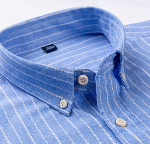 100% coton et mode hommes chemise décontracté à manches longues printemps chemise affaires formel mince tendance vêtements pour hommes - Product Image 3