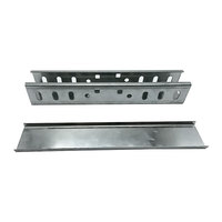Goulotte de câblage galvanisée HDG avec revêtement en poudre, en acier inoxydable et aluminium, pour la construction et une protection maximale des câbles