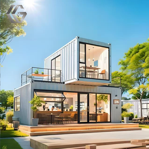 40ft hai phòng ngủ vận chuyển container 40ft cửa kính sống đúc sẵn vận chuyển container nhà - Product Image 3