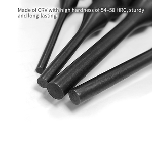 Ensemble de 4 ciseaux à nez rond pour le froid, forgés à chaud, en acier CR-V, traités thermiquement - Product Image 2