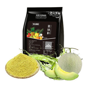 Mélange en poudre instantané saveur melon miel pour thé au lait et bubble tea, avec additifs de sucre de fruits et sago, en sachet, fournisseur direct de Chine - Product Image 3
