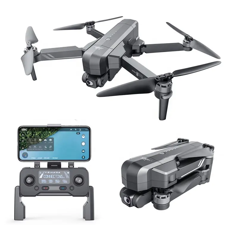 f11 pro hd camera 4k 2-axis gimbal brushless 5g wifi fpv gps waypoint flight 1500m 26mins time quadcopter sjrc drone f11 pro 4k