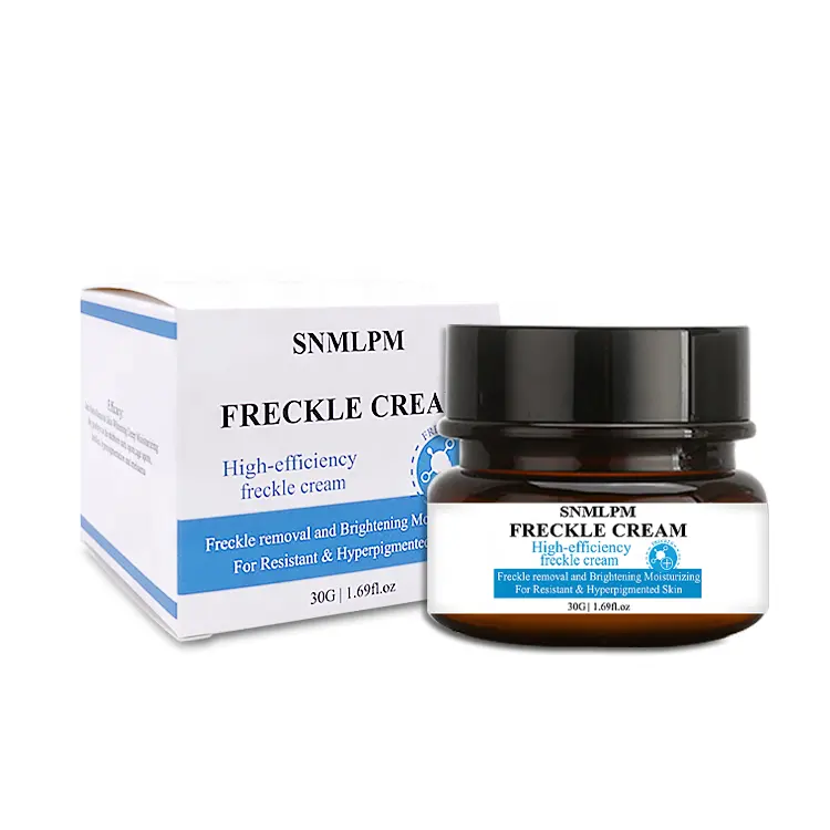 SNMLPM 30g crema lentiggine crema idratante profonda melanina lentiggine macchie scure Acne cicatrice crema sbiancante viso