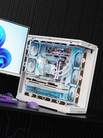 Patriot Xingcan Chen Mid Tower ATX Computer Case with Curved Glass Side Panel Water Cooling Gaming Desktop ATX360 Support