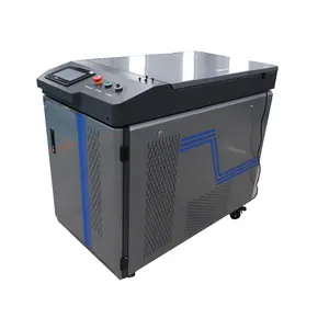 2000Watt Draagbare Laserreinigingsmachine 3-In-1 Metalen Pijplasmachine 1500W Koolstofstaal Oxideren Roestverwijderaar