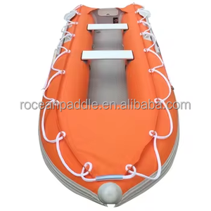 Kayak inflable <span class=keywords><strong>de</strong></span> alta presión <span class=keywords><strong>para</strong></span> 3 personas con asiento <span class=keywords><strong>de</strong></span> aluminio, travesaño <span class=keywords><strong>de</strong></span> <span class=keywords><strong>madera</strong></span>, kayaks <span class=keywords><strong>de</strong></span> <span class=keywords><strong>pesca</strong></span> a la deriva - Product Image 2