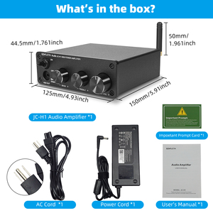 Placa amplificadora de audio para el hogar profesional de 2,1 canales con proveedor de <span class=keywords><strong>Bluetooth</strong></span>, receptor y PCBA - Product Image 6