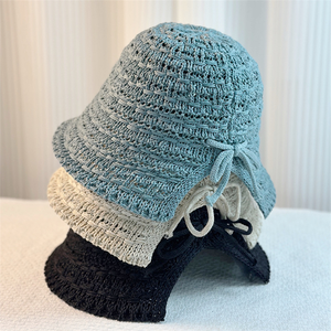 Sombrero de Pescador con Lazo para Mujer, Estilo Primavera-Verano 2026, Transpirable, 100% Algodón, Deportivo, para Ciclismo al Aire Libre, Regalo Promocional - Product Image 1