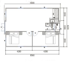 Personalizado Expansível Recipiente Casa Alta Eficiência Painéis Solares Montagem Rápida Casa Pré-fabricada para Quarto Sala Villa - Product Image 6