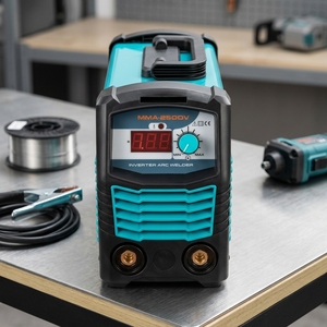 Retop MMA-250DV 220V/110V 160A Soldadora Inverter IGBT con Carcasa de Plástico para Varillas de Soldadura de 3.2mm, para Reparación de Ventanas y Puertas - Product Image 1