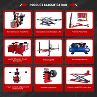 Conjunto completo de reparación de taller de coches, cambiador de neumáticos, equilibrador de ruedas, 4 postes, elevador de coche, equipo de alineación de ruedas 3D