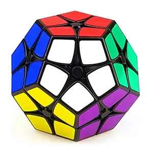 Shengshou cubo megamin megamin 2x2, cubo megamin megamin preto, velocidade