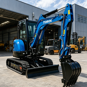 Envío Gratis: Miniexcavadora TOROS de 3.5 Toneladas, Nueva Excavadora de Orugas con Motor para Uso Agrícola, Alta Potencia de Excavación, Capaz de Manejar Carga Pesada - Product Image 1