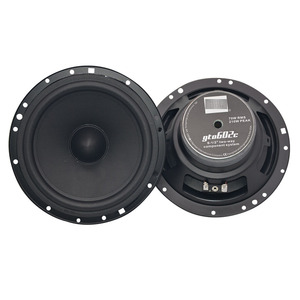 Gto602c Car Audio <b>System</b> 6-1/2 Inch <b>Speakers</b> With Subwoofer Tweeter And Crossover For Vehicle Use - Product Image 3