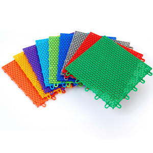 Alfombrillas de bloqueo para suelo de gimnasio para niños, baldosas de pista deportiva de seguridad, portátiles, Paddle, pista de tenis - Product Image 4