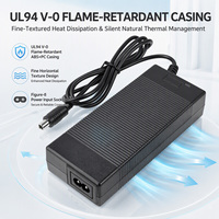 Chargeur de batterie pour vélo électrique Reliago 42V 2A avec câble de 1m à huit sections, connecteur DC 5.5x2.1mm, pièce de rechange