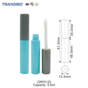 Tube de brillant à lèvres de forme unique de 5 ml, étui pour baume à lèvres, base de brillant à lèvres, tubes en gros - Product Image 2