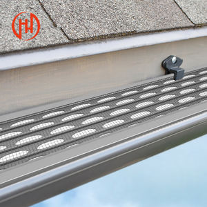 2024 nouvelle conception 5 pouces garde de gouttière en aluminium avec <span class=keywords><strong>prix</strong></span> de vente garde de gouttière en aluminium - Product Image 1