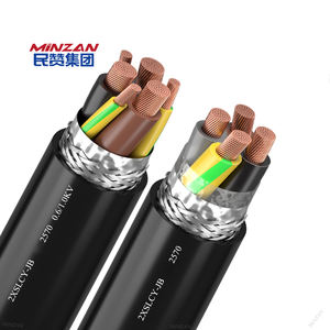 Minzan 2570 2 xslcy-jb ce מוסמך קלוע כבל מגן נחושת טהור 3 ליבה + 1 ליבה/3 ליבות הקרקע תיל - Product Image 1