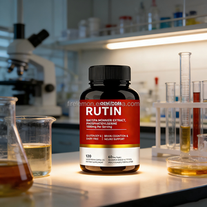 OEM/ODM ルチンカプセル＆バコパ・モニエリ抽出物カプセル（ホスファチジルセリン配合） 大人向け脳と記憶力サポートサプリメント - Product Image 2