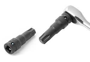 1/2inch 8pcs Torx bit Sao Ổ cắm ổ đĩa vuông đặt T20 T25 T30 T40 T45 T50 T60 T70 CR-MO tác động ổ cắm bit - Product Image 5